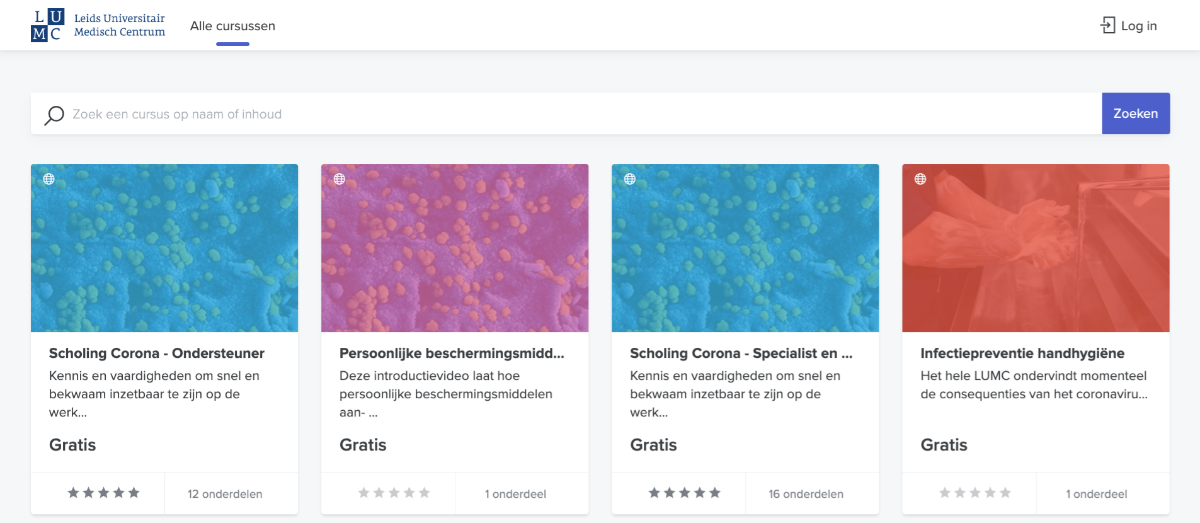 Extern leerportaal van het LUMC Extern leerportaal van het LUMC