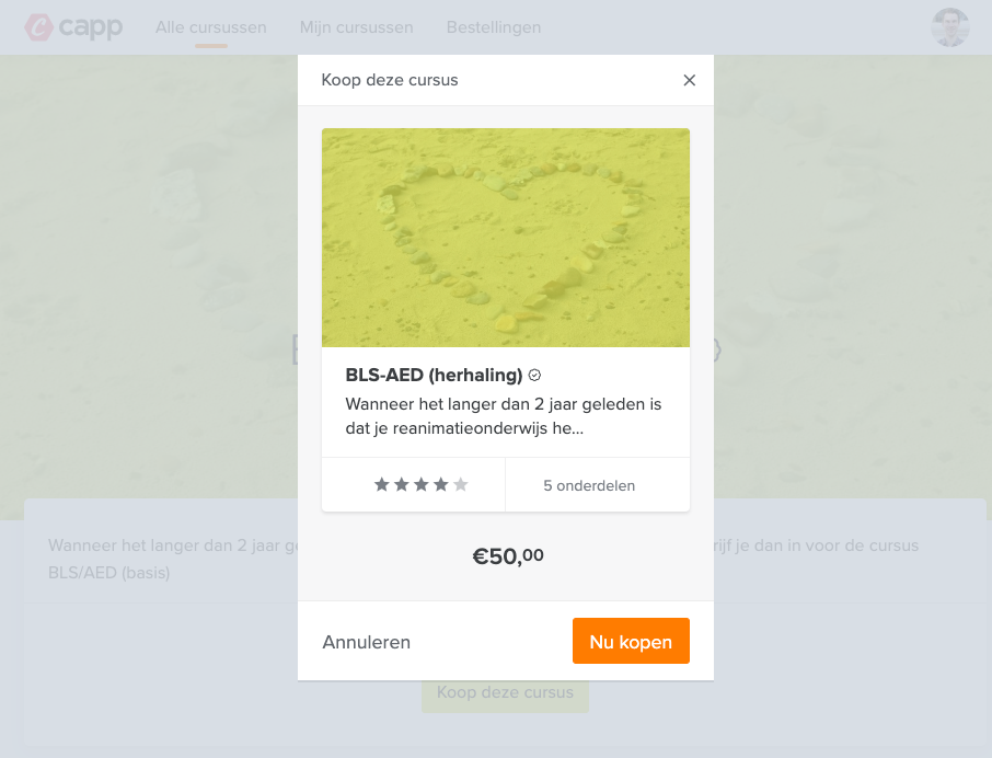 CAPP Open Courses - Cursus kopen